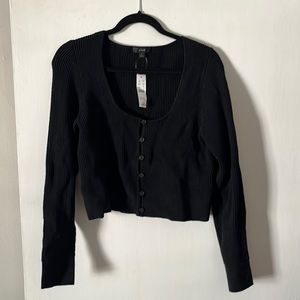 J Crew Scoopneck Stretch Cardigan